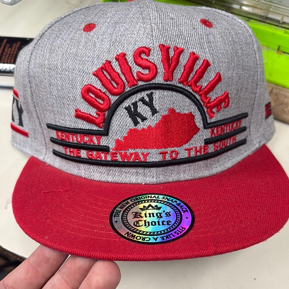 Kings of Cole Louisville Red and Gray Hat